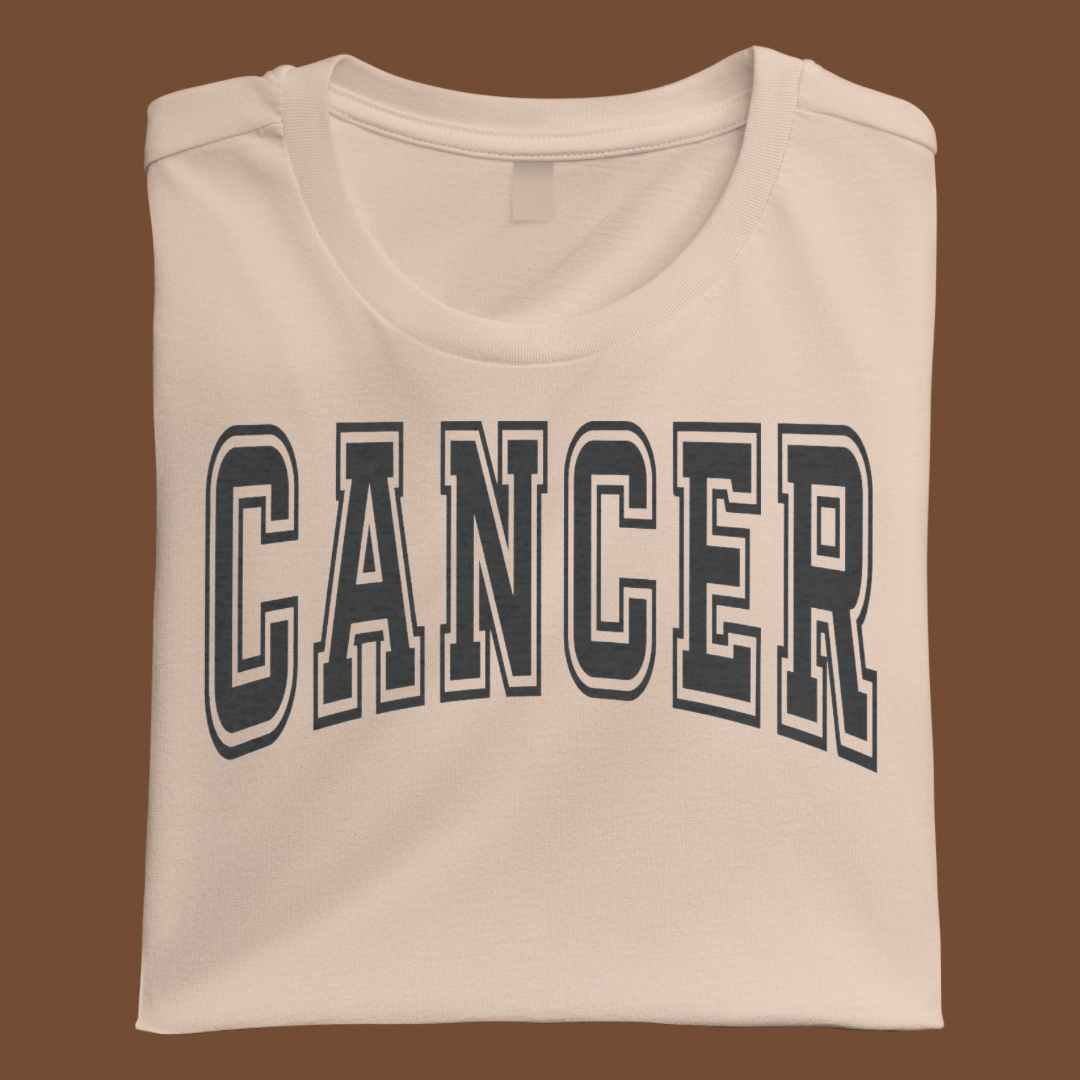 Cancer Varsity Tee