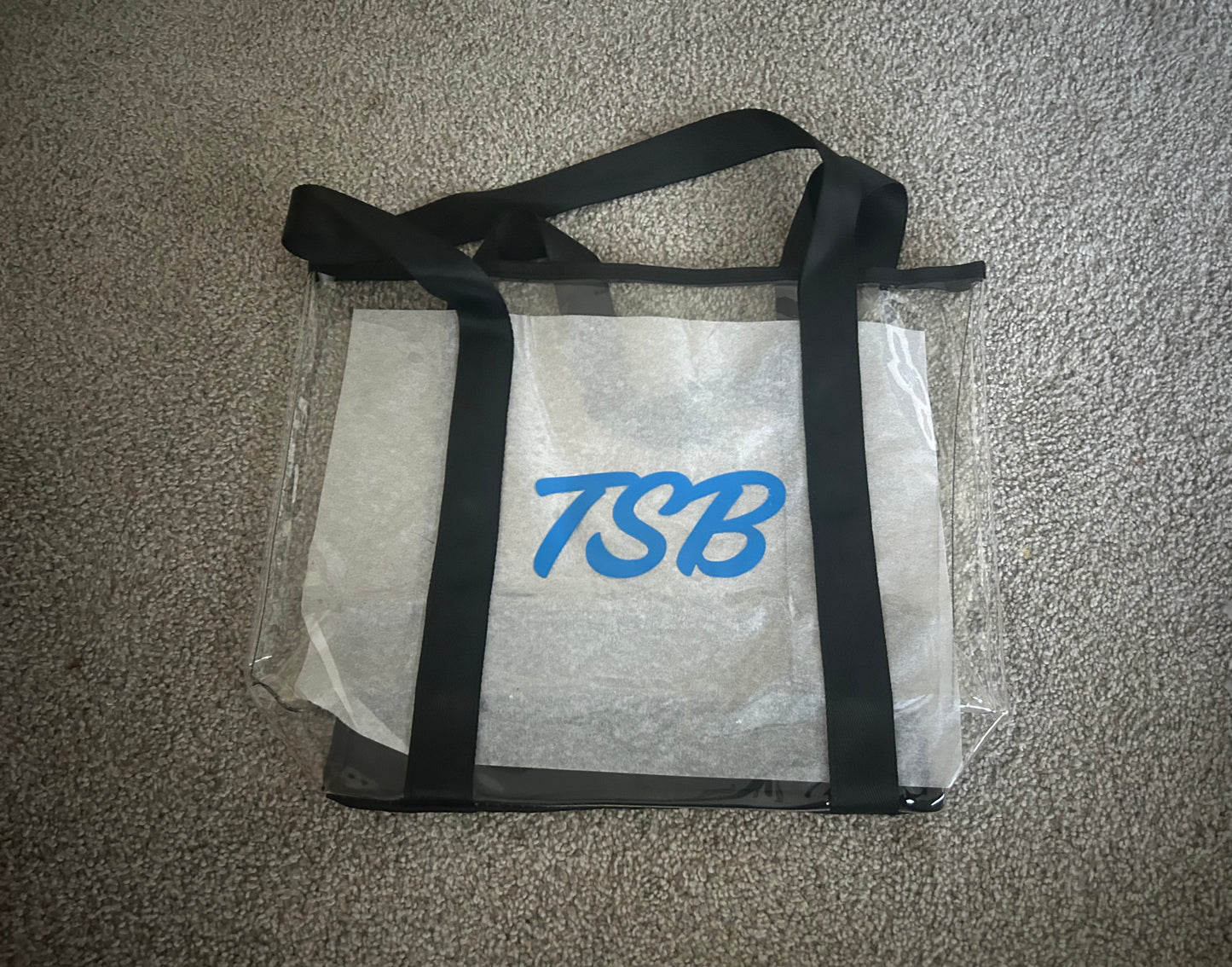 Personalized Clear Tote Bag