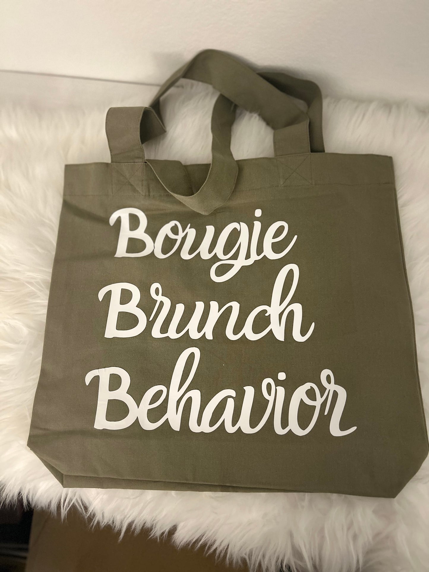 Bougie Brunch Behavior Tote Bag