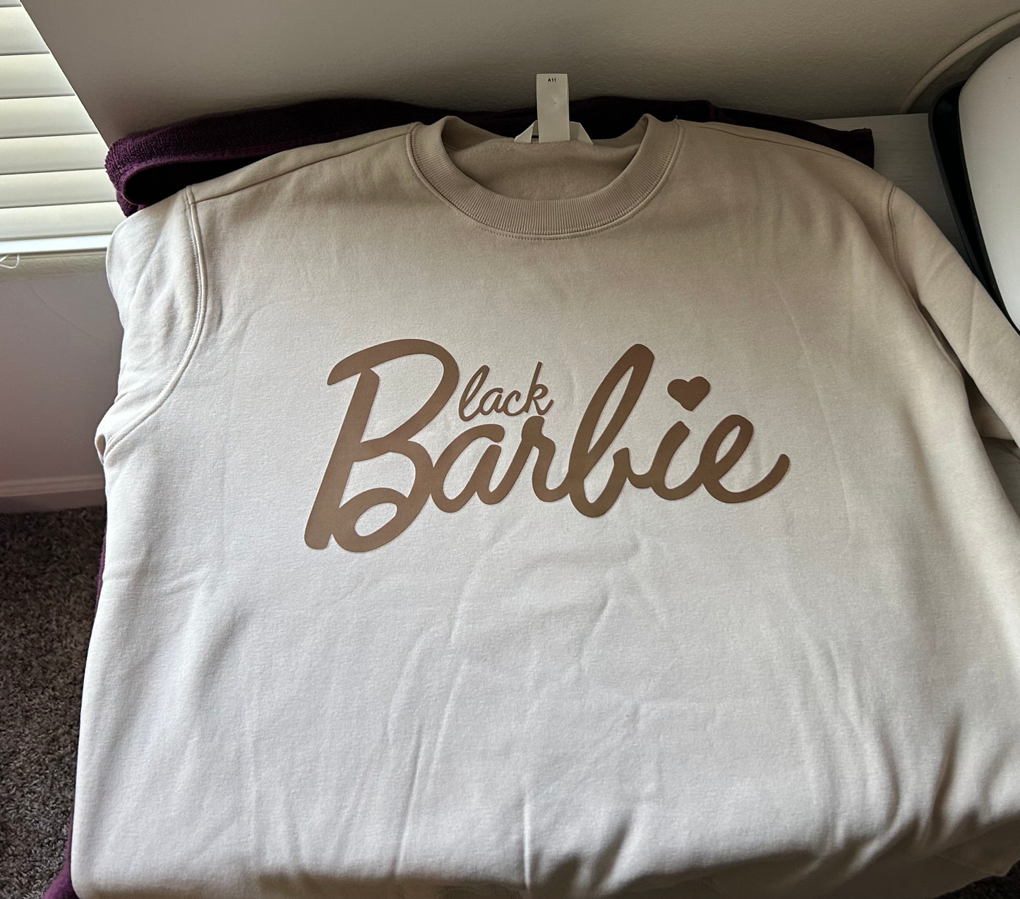 Black Barbie Sweatshirt