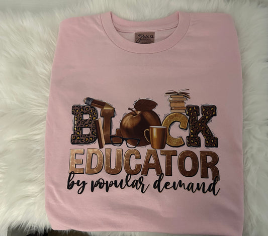 Black Educator Tee Bag