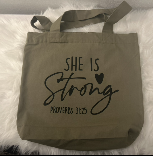 She Is Strong! Tote
