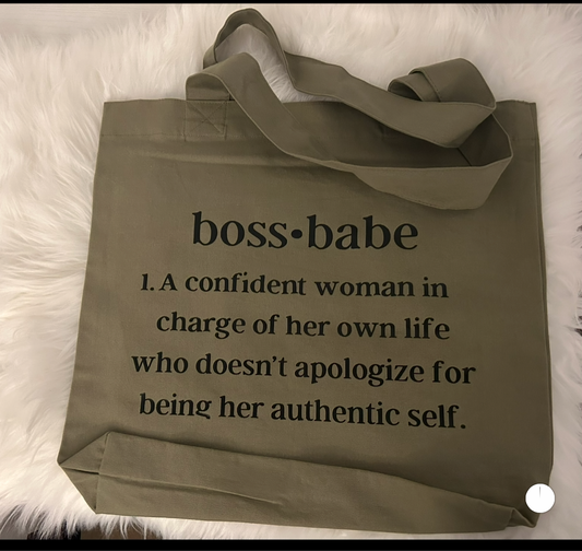 Boss Babe Tote