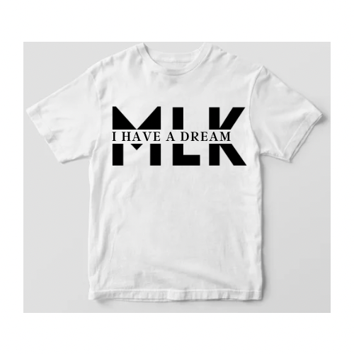 MLK Print Tee