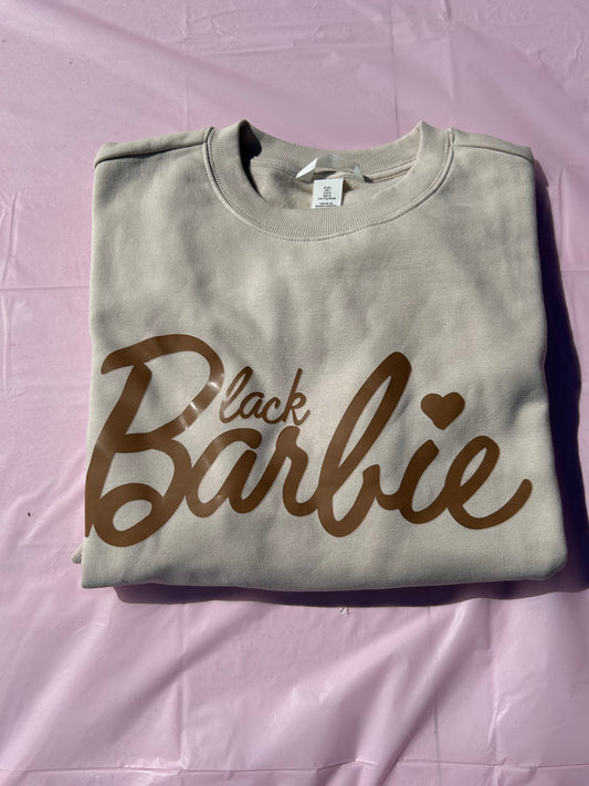 Black Barbie Sweatshirt