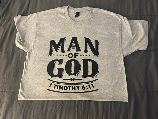 Man of God tee