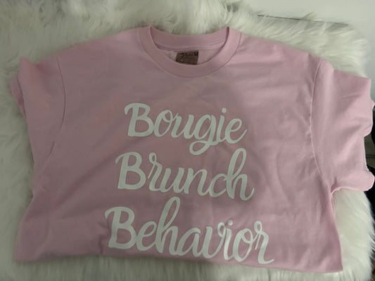 Bougie Brunch Behavior tee
